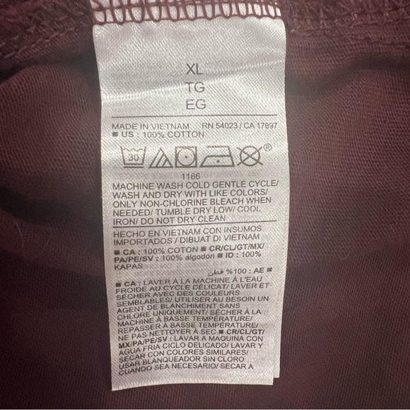 Old Navy 100% Cotton Crew Neck Long Sleeve T-Shirt Women’s Sz XL - Picture 5 of 9